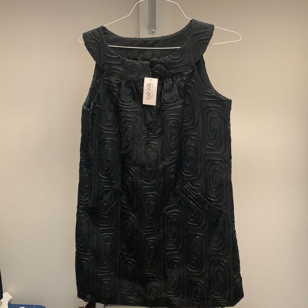 BB Dakota mod style black dress- size L